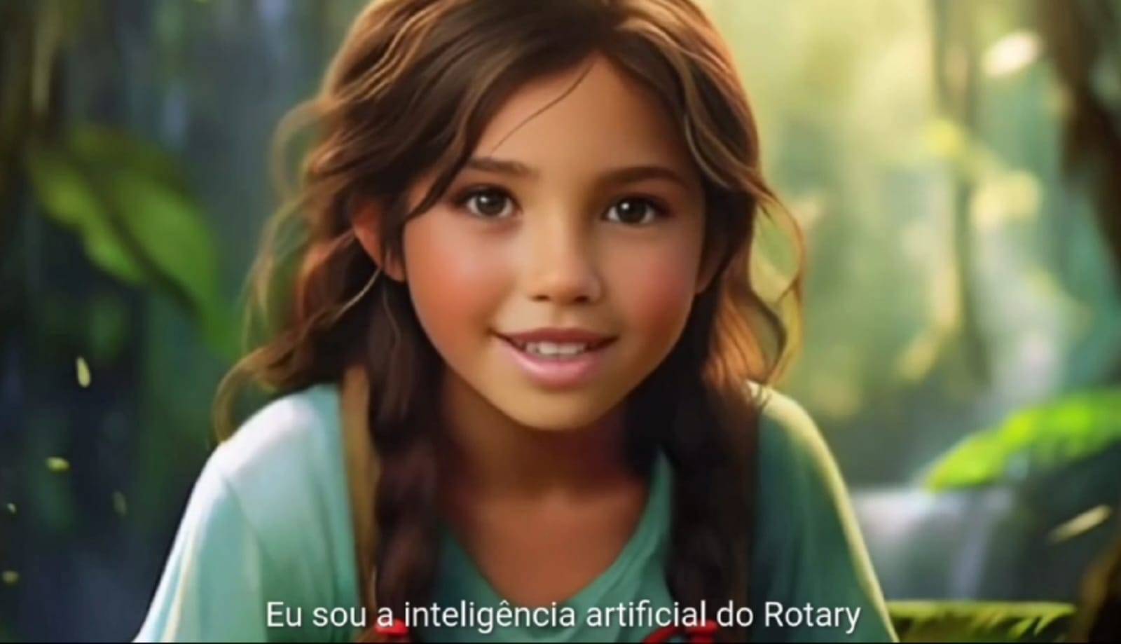 Vídeo com uso da Inteligência Artificial do Rotary Club de Lins Norte