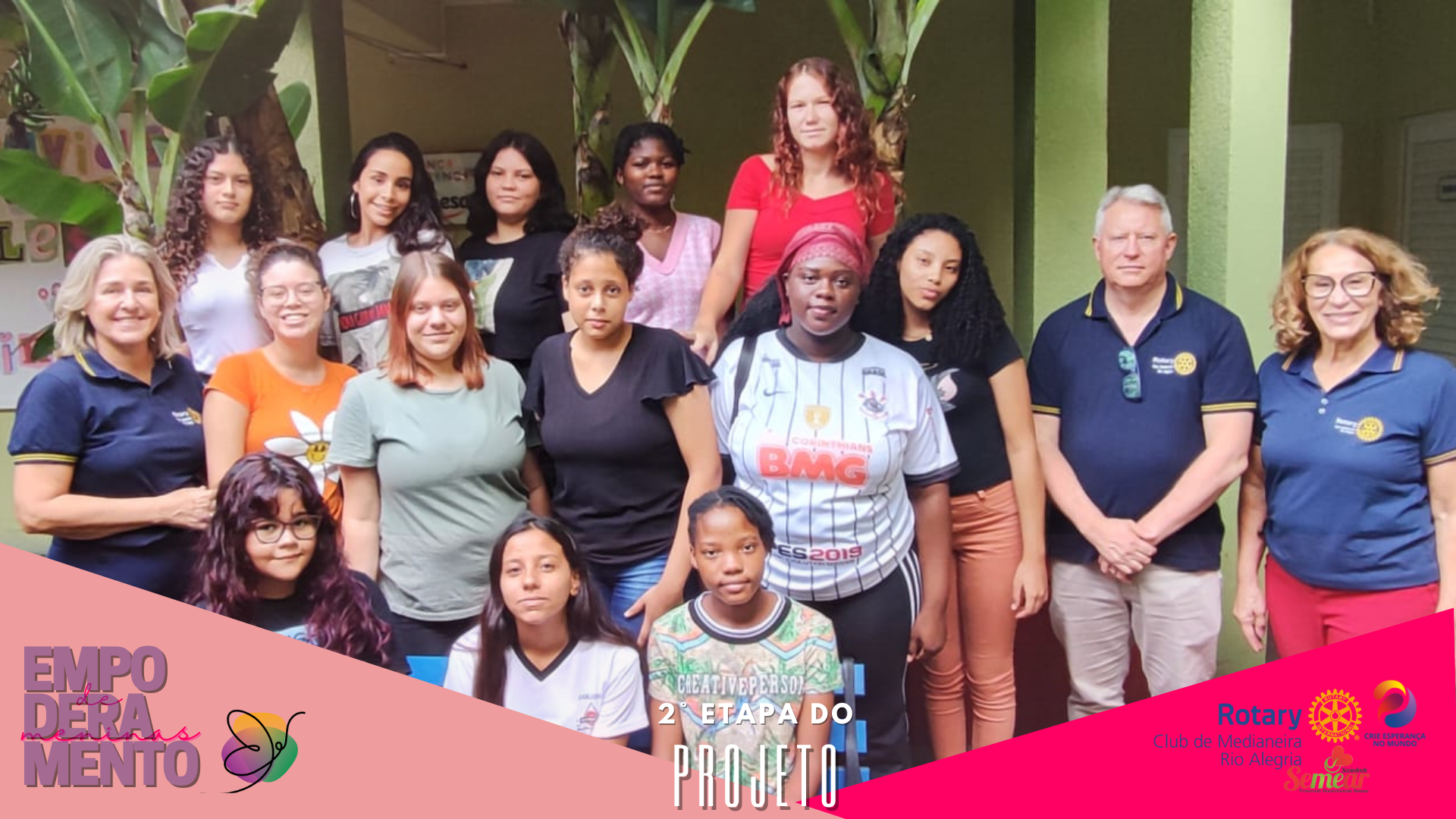 2° ETAPA DO PROJETO DE EMPODERAMENTO DE MENINAS