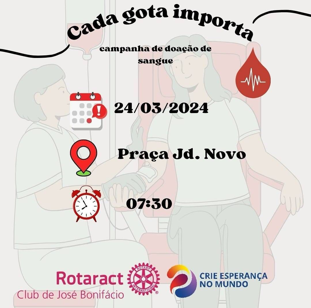 Campanha Doção de Sangue em José Bonifácio 