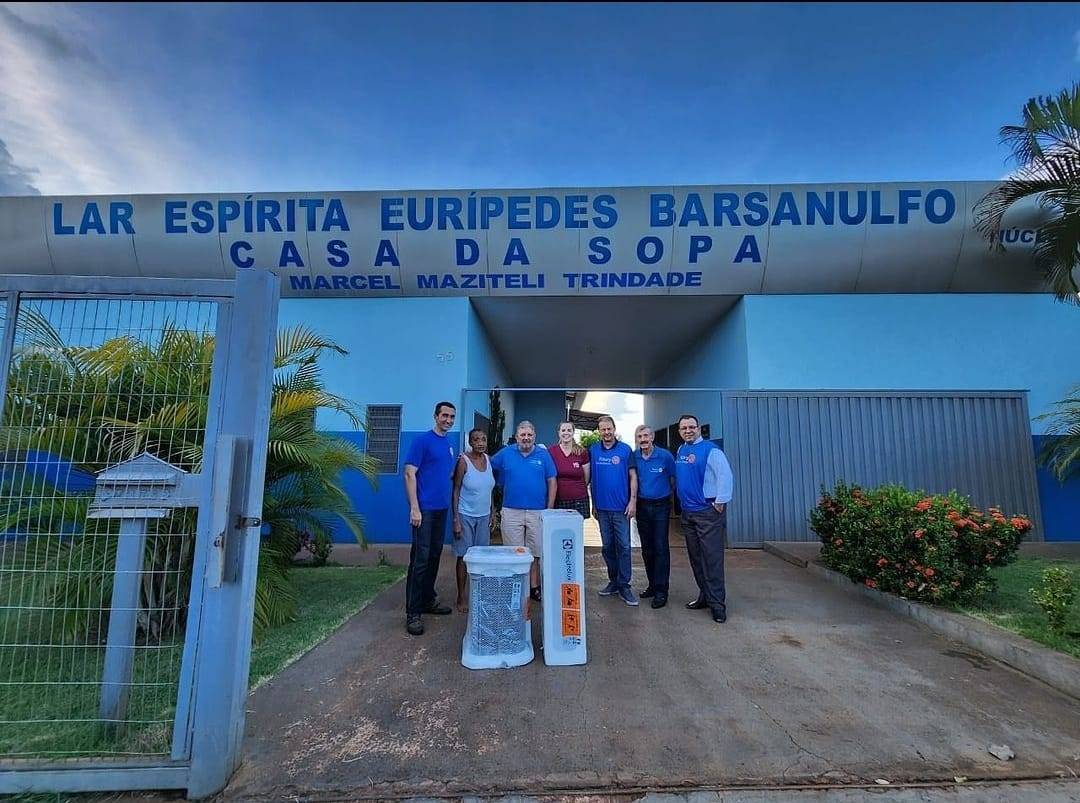 Doação de Ar Condicionado em Olimpia 
