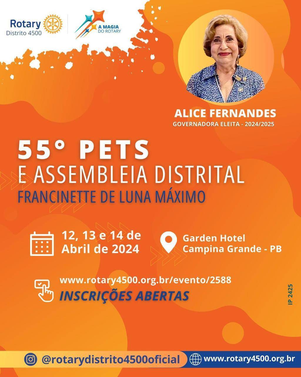 Venha viver a Magia do Rotary.