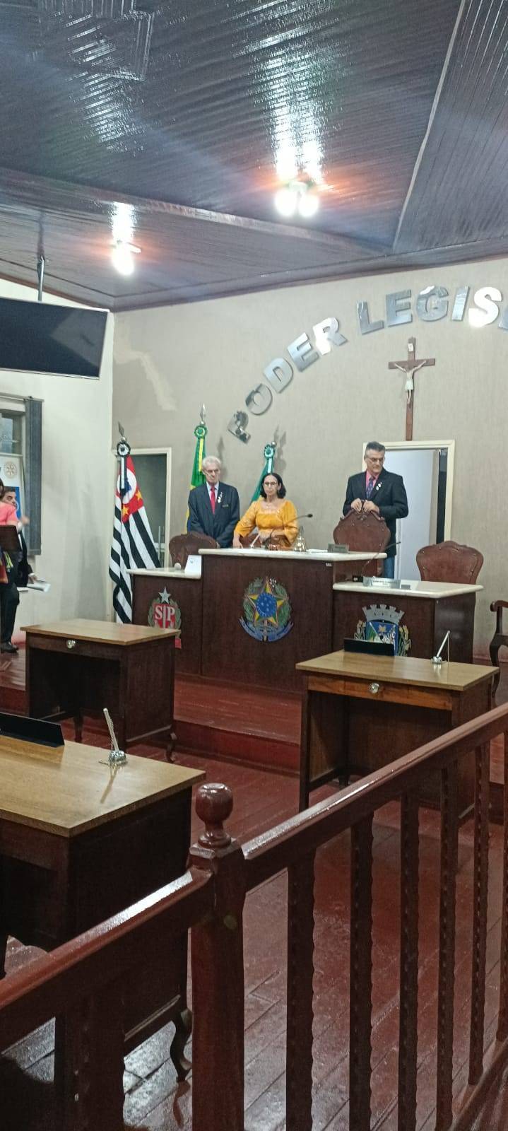 Câmara Municipal Homenageia Rotary Club de Urupês