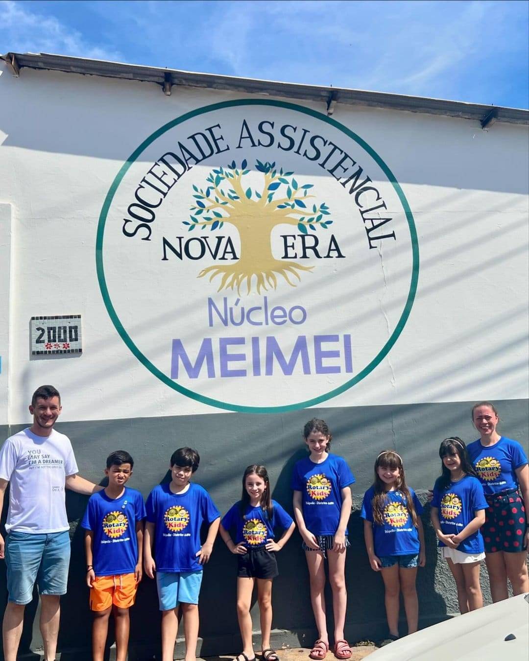 Doação de 31 kits escolares à Sociedade Assistencial Nova Era - Núcleo Meimei