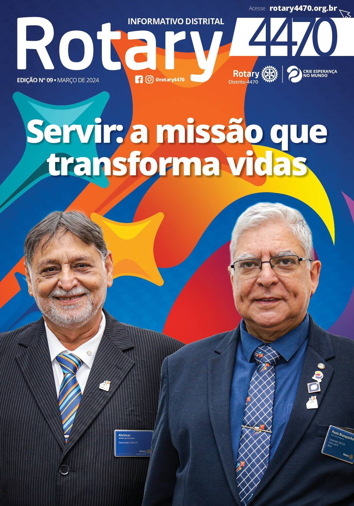 Informativo Rotário de MARÇO/2024 - Numero 09 - Carta Mensal