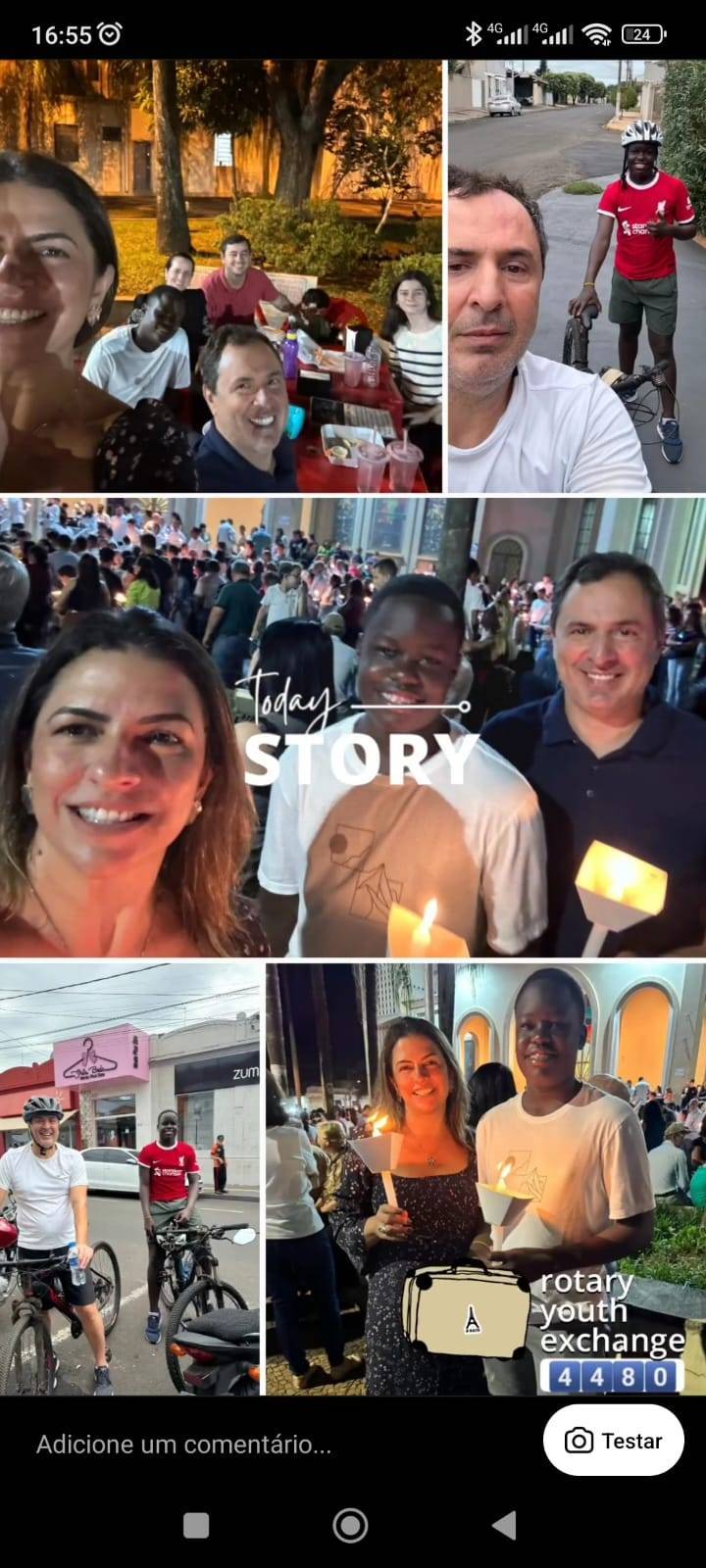 Diário do Intercambista Isaac no Rotary Club de Novo Horizonte