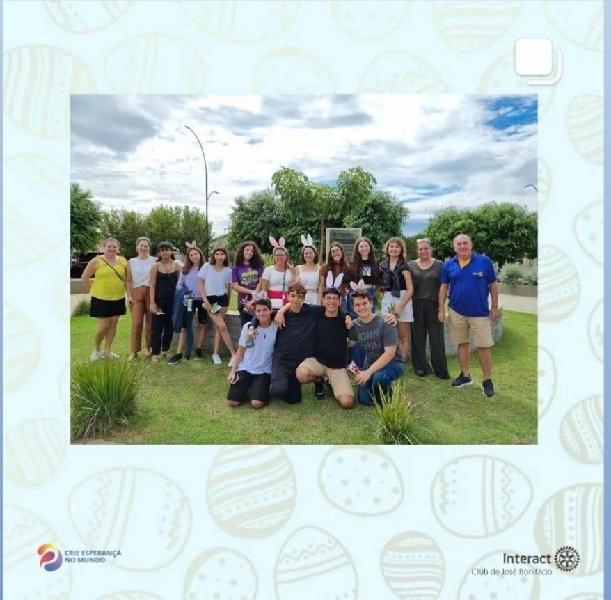 Coelhinho da Páscoa em Santa Luzia 