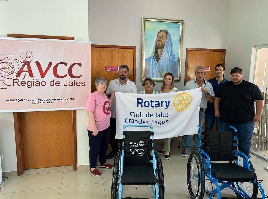 Entrega de Cadeiras de Rodas em Jales 