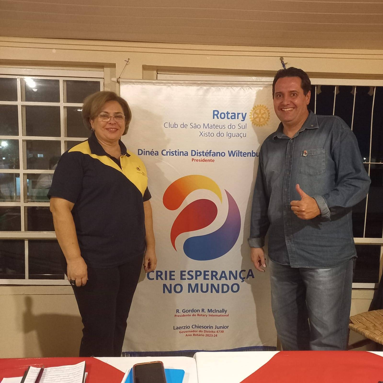 Presidente Dinéia e Governador assistente Koster