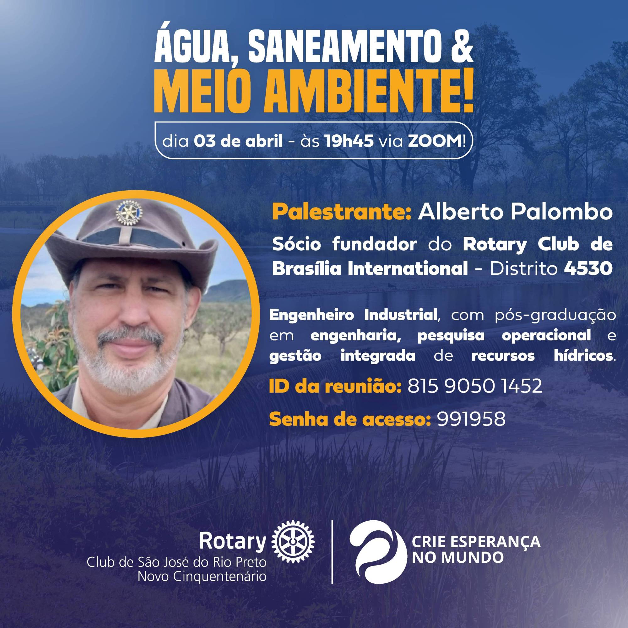 Palestra de Alberto Palombo