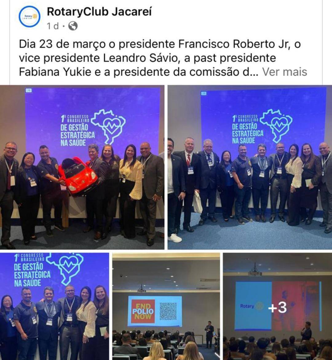 Rotary Club de Jacareí em Ação!