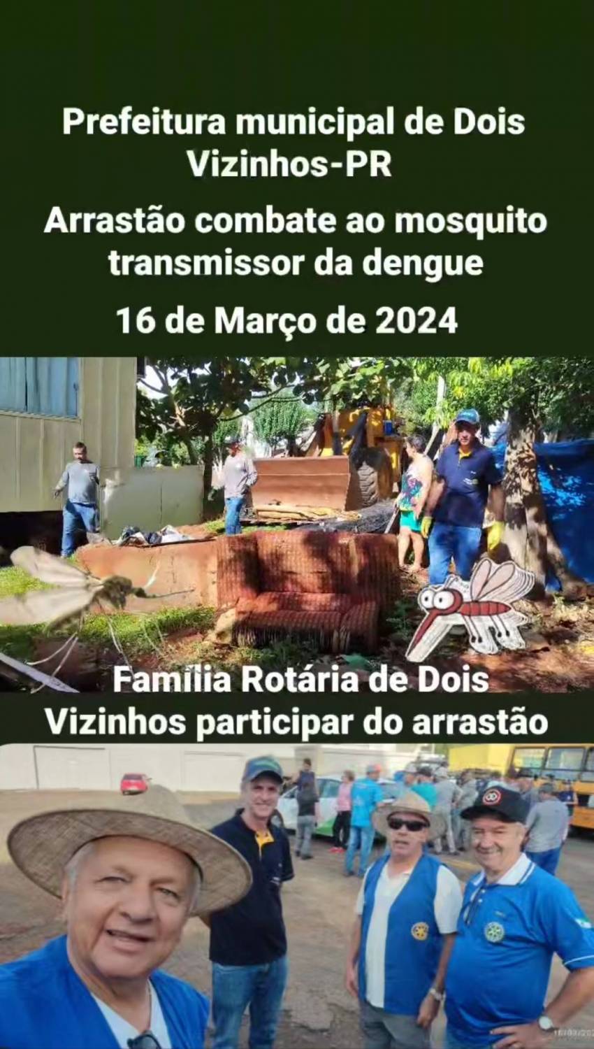 Arrastão de combate a dengue
