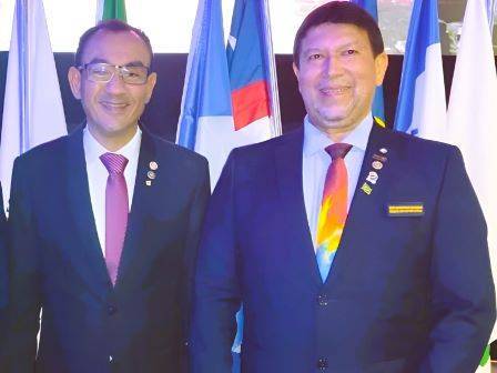 Ricardo Reis e Wagner Massoca, dirigentes rotários, preparam fim de semana de treinamento com lideranças rotárias