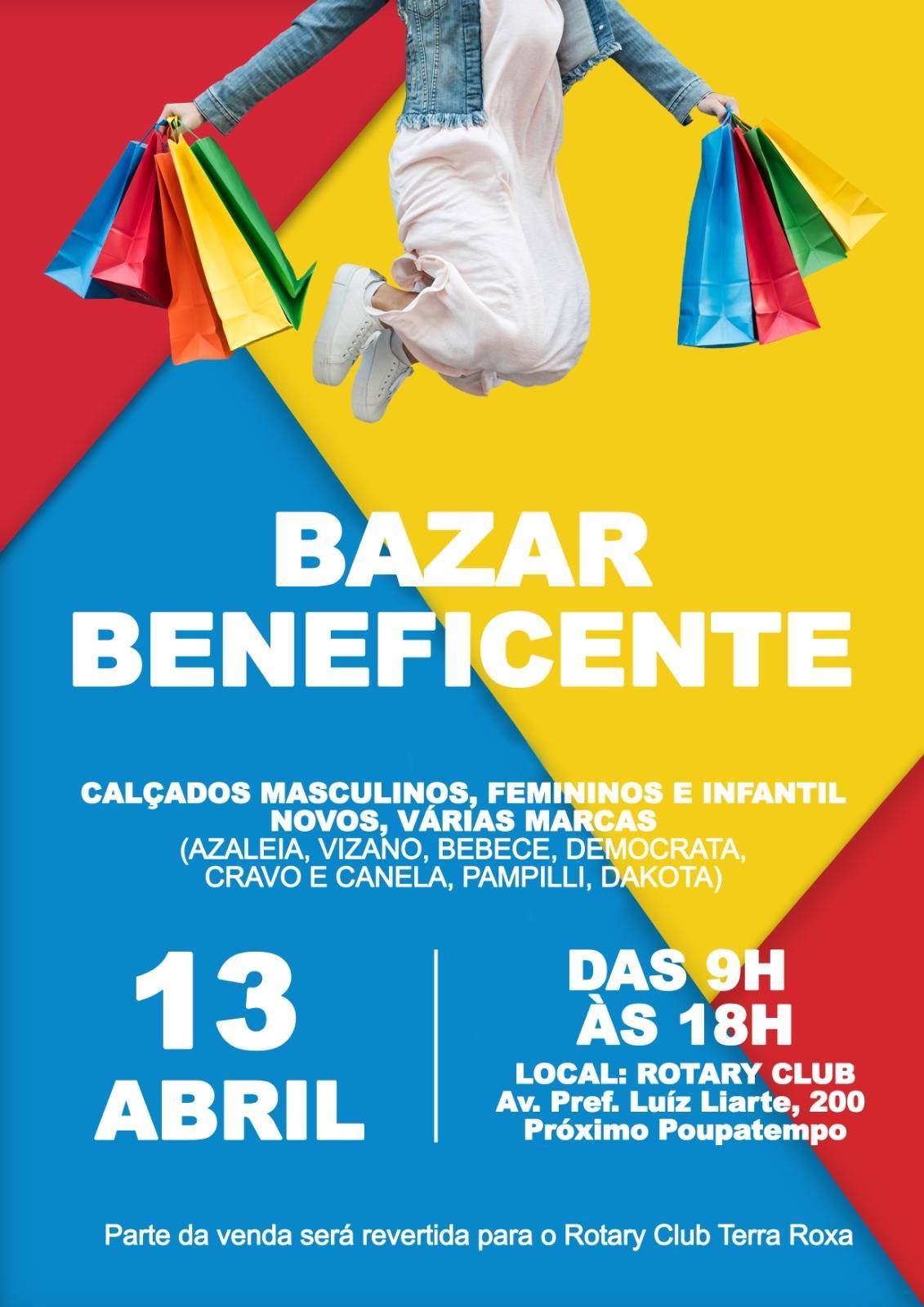 Bazar Beneficente em Jaú  