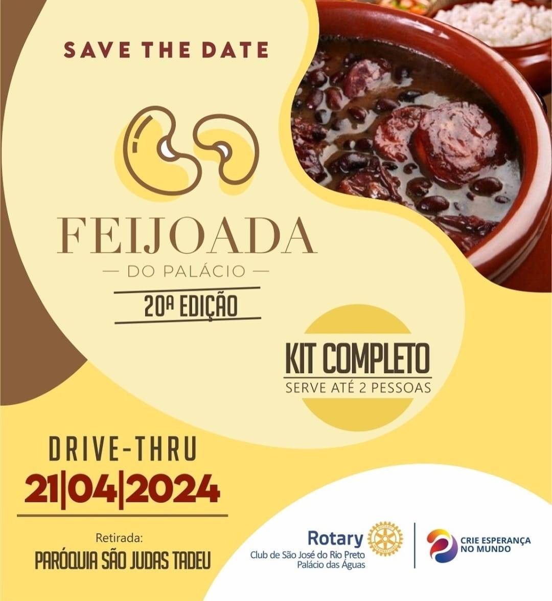 20° Edição do Kit Feijoada do Rotary Club de São José do Rio Preto - Palácio das Águas