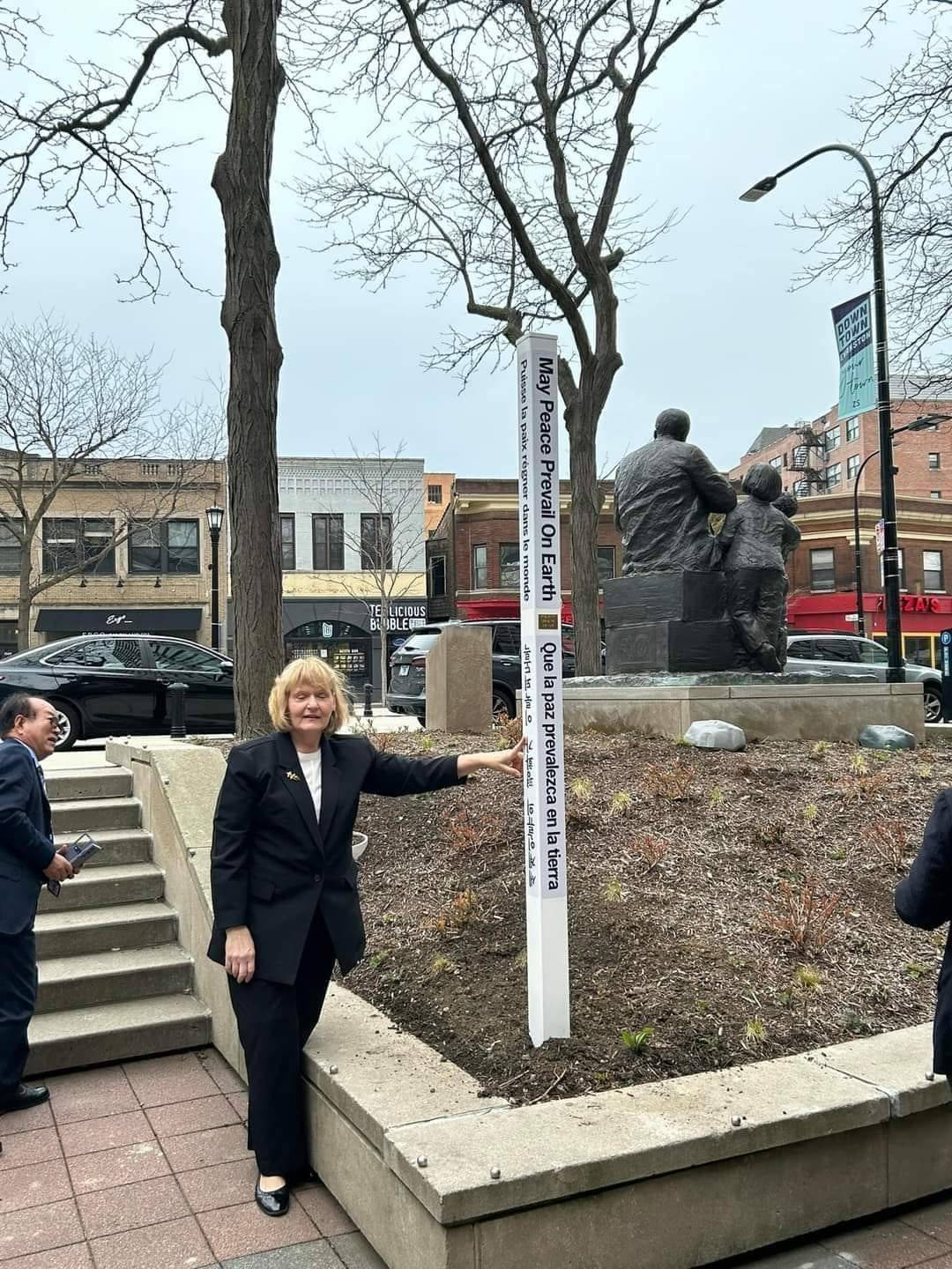 NOVO PÓLO DA PAZ É INAUGURADO NA SEDE DO ROTARY INTERNATIONAL