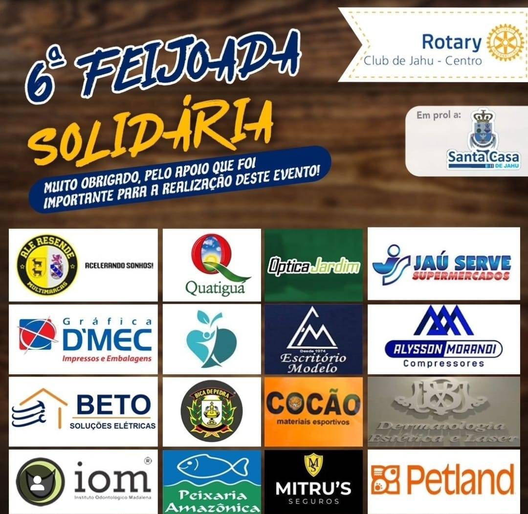 6ª Feijoada do Rotary Club de Jahu - Centro
