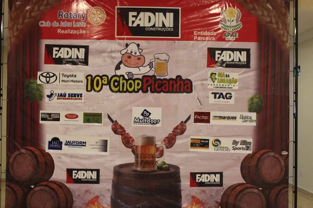 Sucesso da Choppicanha Rotary Club de Jahu Leste 