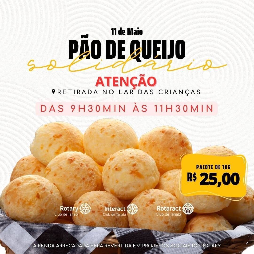 Pão de Queijo Solidário em Tanabi 