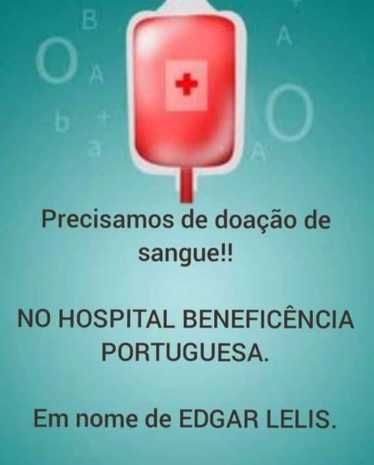 Pedido de Doação de Sangue 