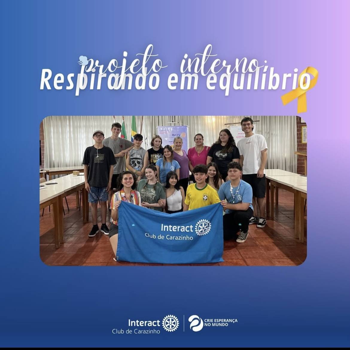 Post com a foto oficial do projeto.