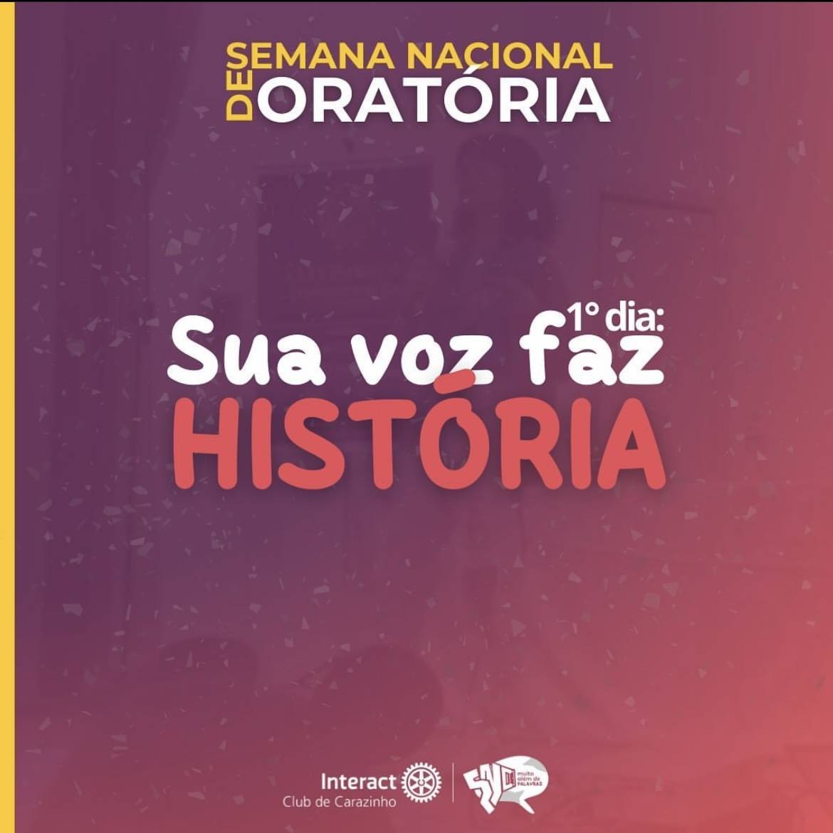 As imagens são registros do post do projeto.