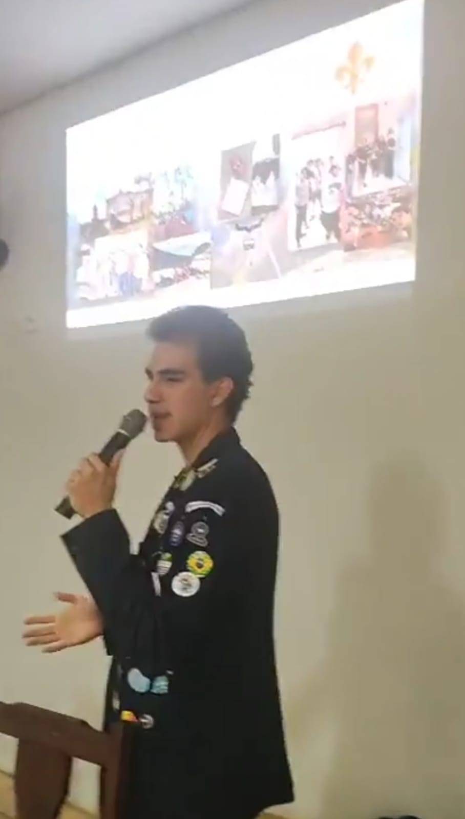 Intercambista visita Rotary Club de Jahu Norte 