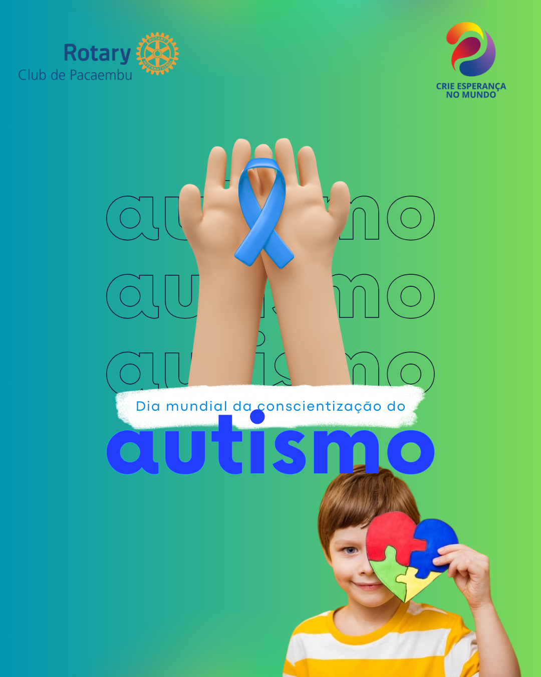 O autismo não define uma pessoa 