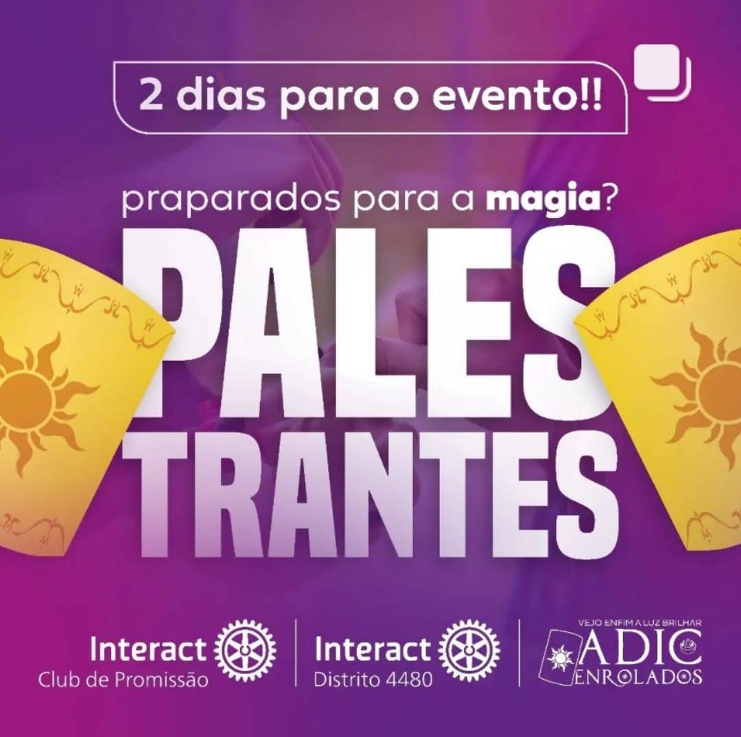 Palestrantes ADIC Enrolados 