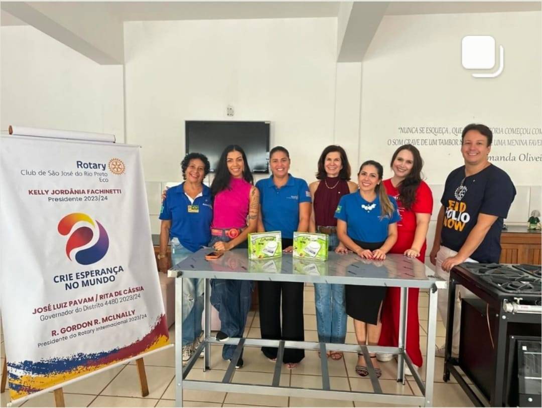 Rotary Club de São José do Rio Preto Eco Visita Instituto 