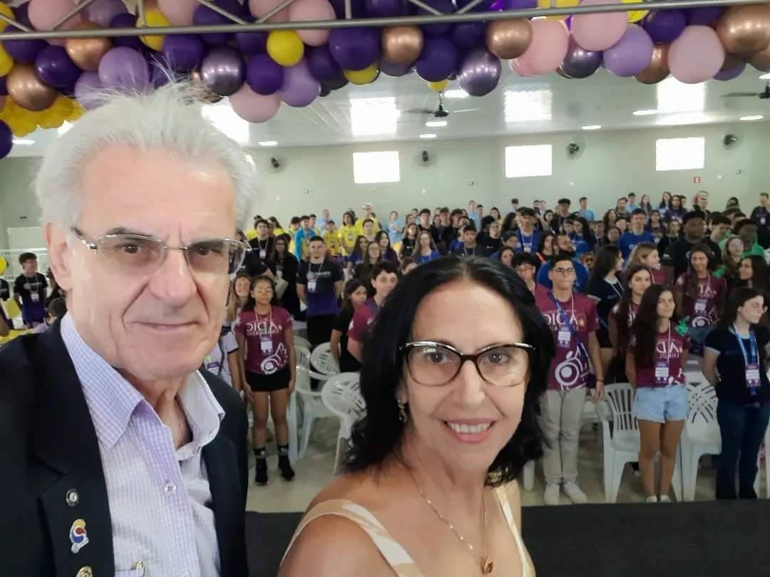 Governador do Distrito 4480, José Luiz Pavam, Participa do ADIC em Promissão