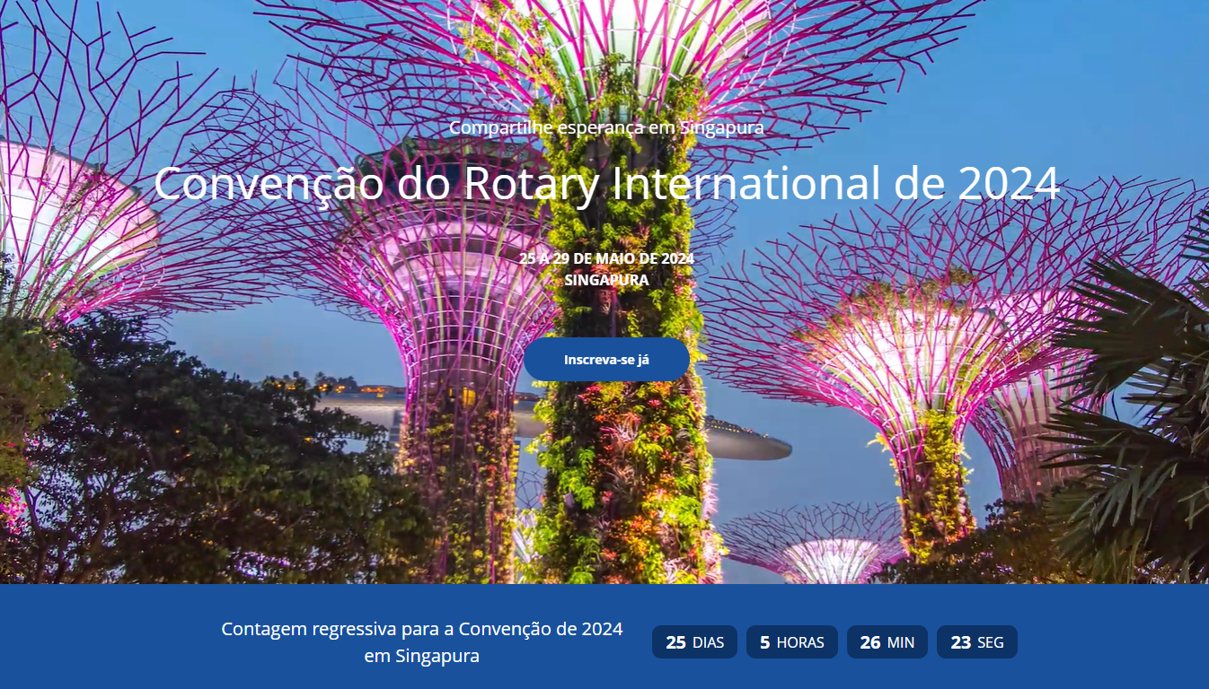 CONVENCÃO ROTARY INTERNATIONAL SINGAPURA - 2024