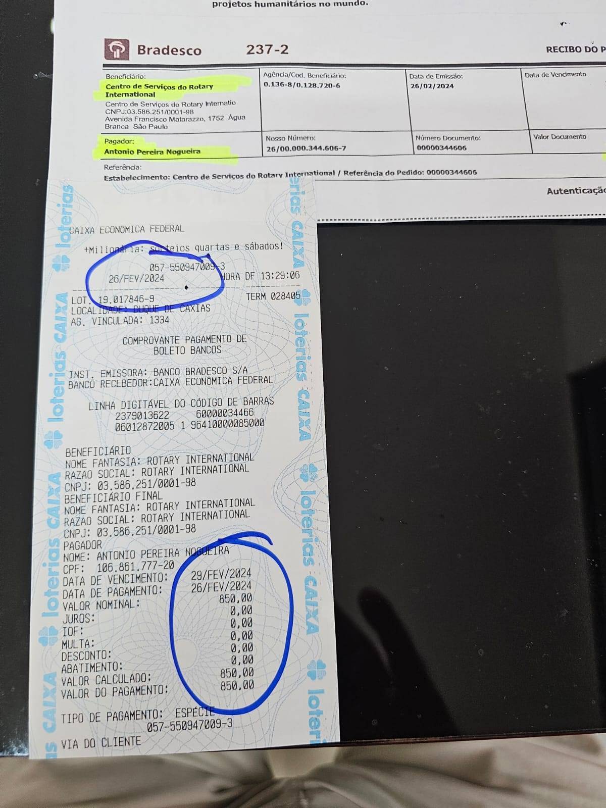 Saiu o  6º premio da Ação entre Amigos do Bem e o ganhador foi...