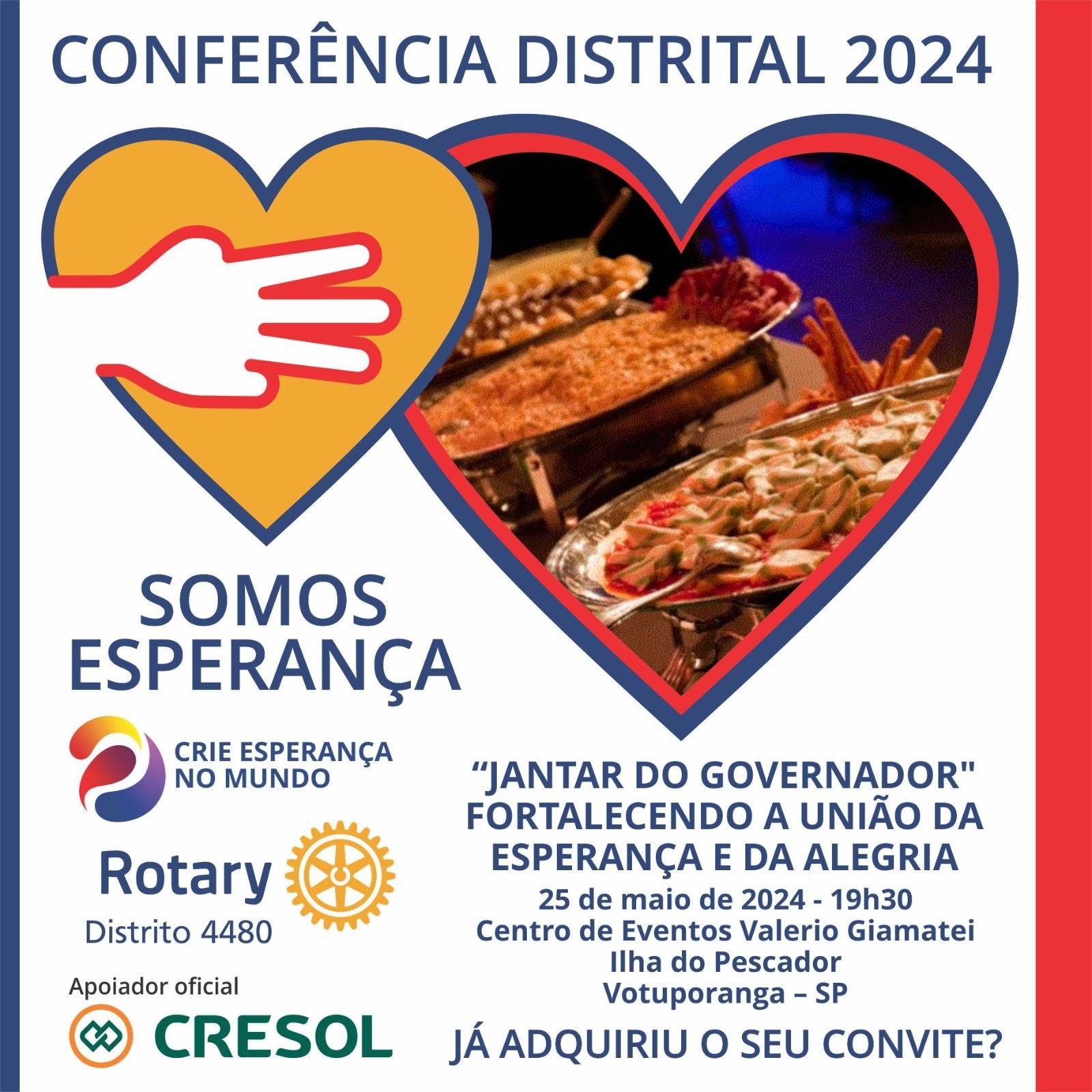 A nossa Conferência Distrital está chegando