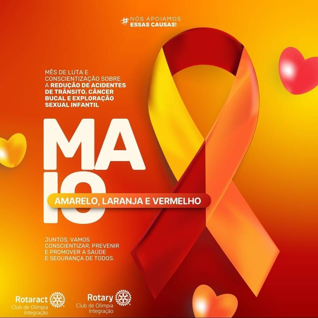 Maio Amarelo, Laranja e Vermelho