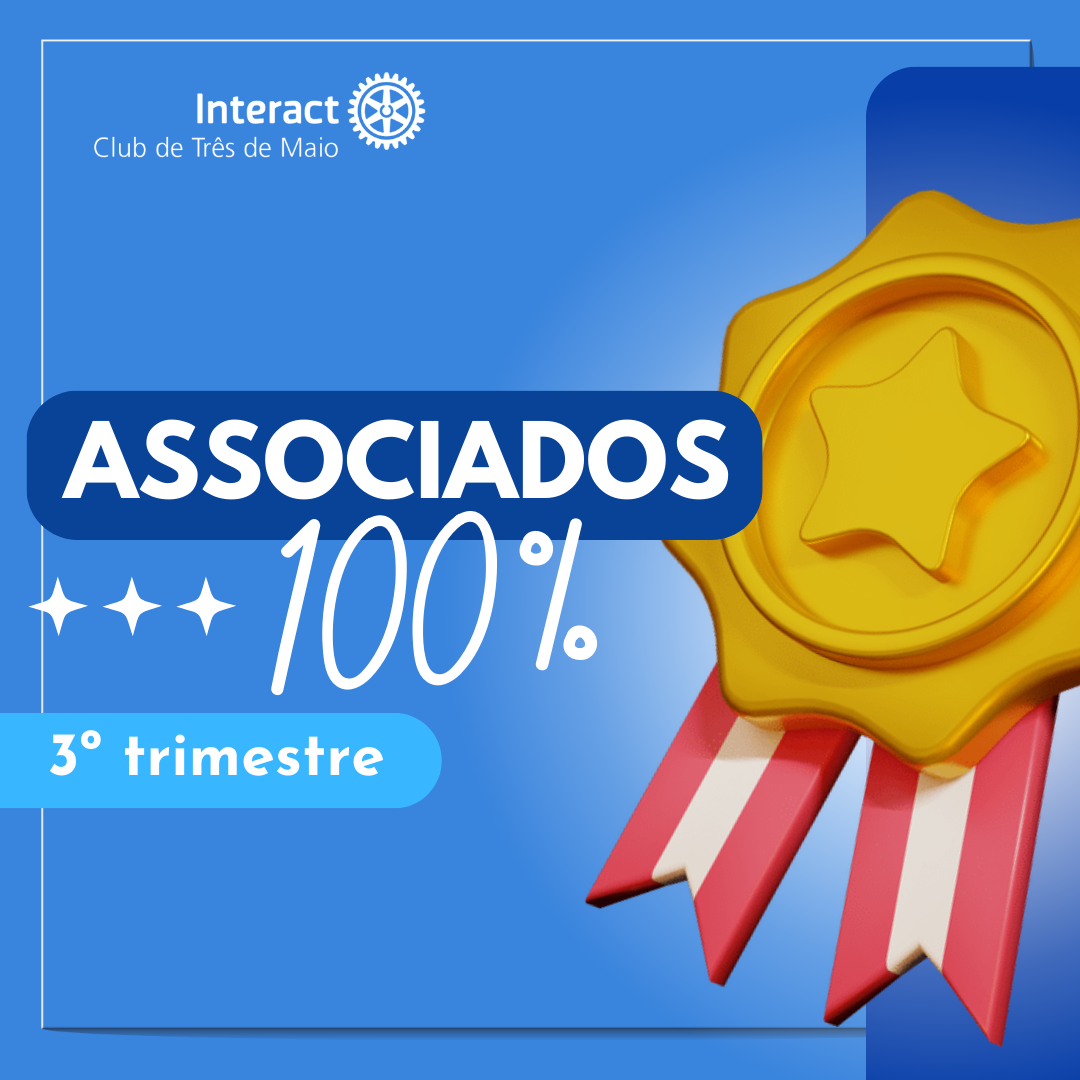 Associados 100% do 3° trimestre da gestão 23/24