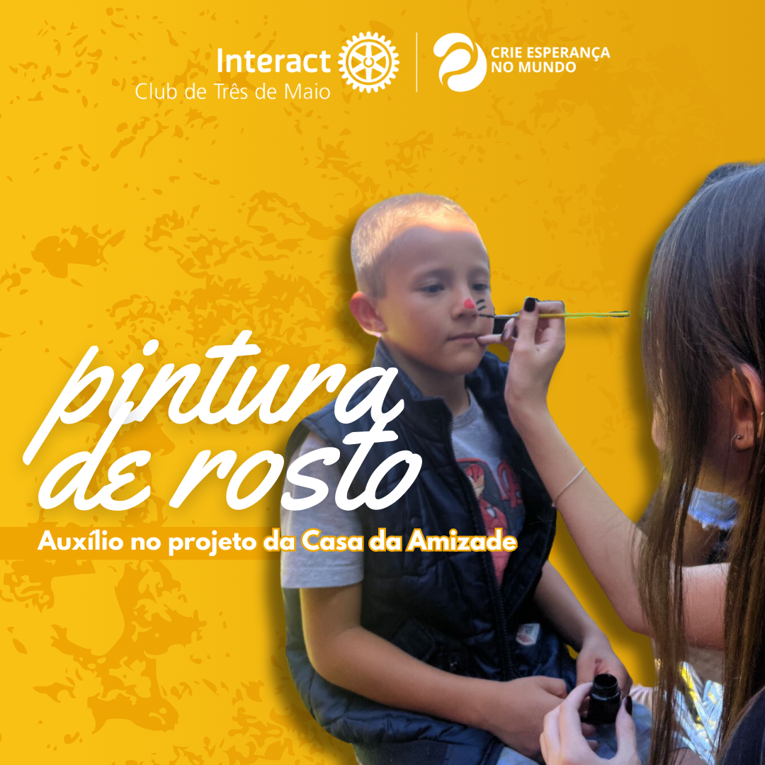 Projeto de Pintura de rosto em alusão à Páscoa