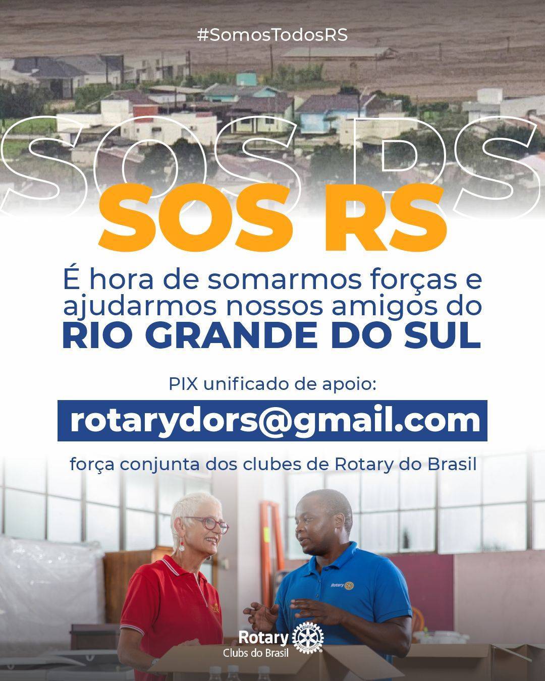 Todos os Clubs do Rotary em Campanha Para Ajudar o Rio Grande do Sul