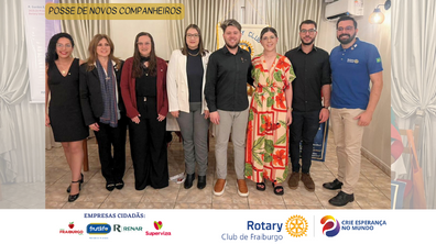 O Rotary Club de Fraiburgo recebeu calorosamente novos membros em suas fileiras, prometendo fortalecer ainda mais os laços de serviço e amizade na comunidade.  Em uma cerimônia de boas-vindas realizada na última quinta-feira, 02 de maio, o clube celebrou a chegada de novos companheiros, cada um trazendo consigo uma paixão pelo serviço comunitário e um compromisso inabalável com os valores rotários.  Entre os recém-chegados está uma mistura diversificada de profissionais, empresários e líderes comunitários, todos unidos pelo desejo comum de fazer a diferença no mundo ao seu redor.  Os novos membros expressaram entusiasmo por se envolverem em iniciativas de serviço, compartilhar suas habilidades e aprender com os membros mais experientes do clube.  Com a adição desses novos membros, o Rotary Club de Fraiburgo está mais preparado do que nunca para enfrentar os desafios da comunidade e continuar sua missão de tornar o mundo um lugar melhor para todos.  Que essas novas adições tragam energia renovada, perspectivas frescas e um espírito de camaradagem ao clube.