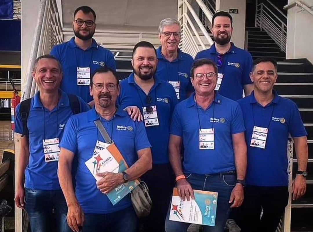 Rotary Clubs de Lins presentes na Assembléia Distrital