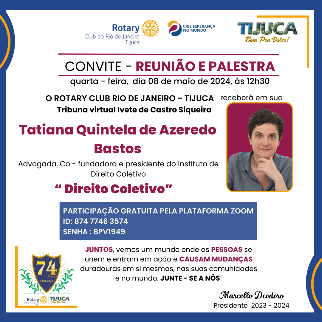 Por Siomara Castro Presidente da Comissão de Imagem Pública