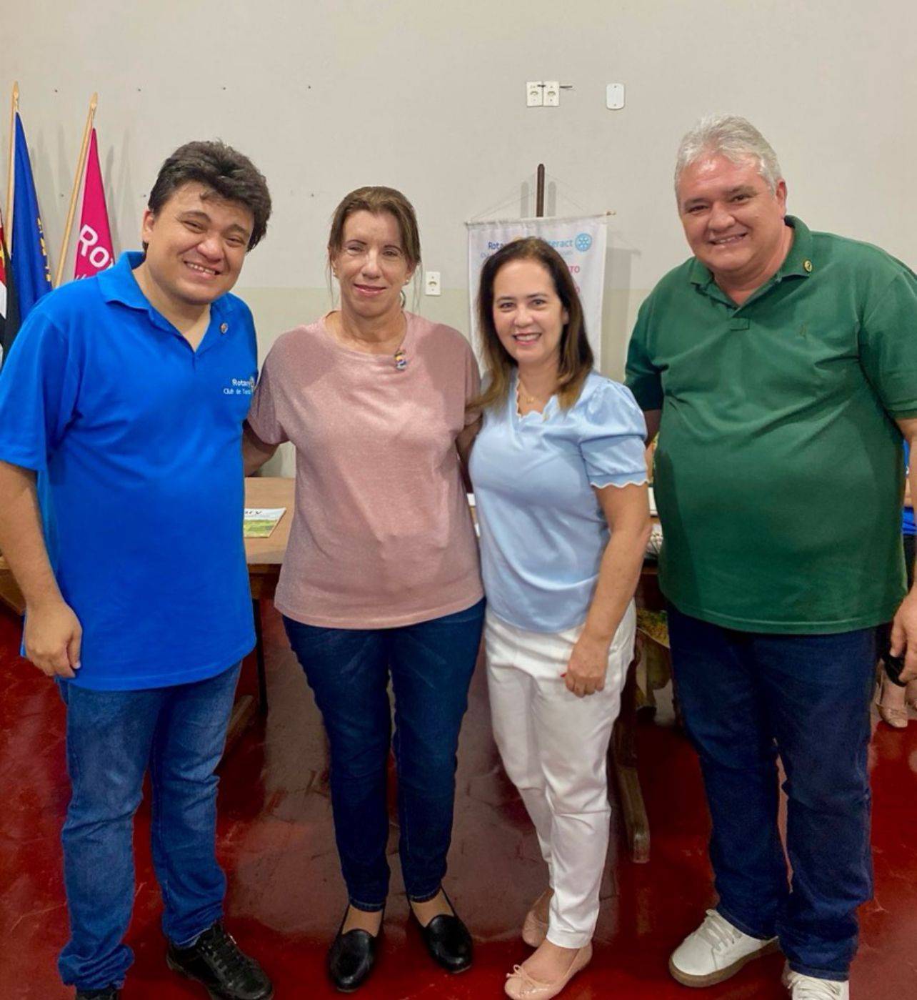 Posse de Novo Associado no Rotary Club de Tanabi