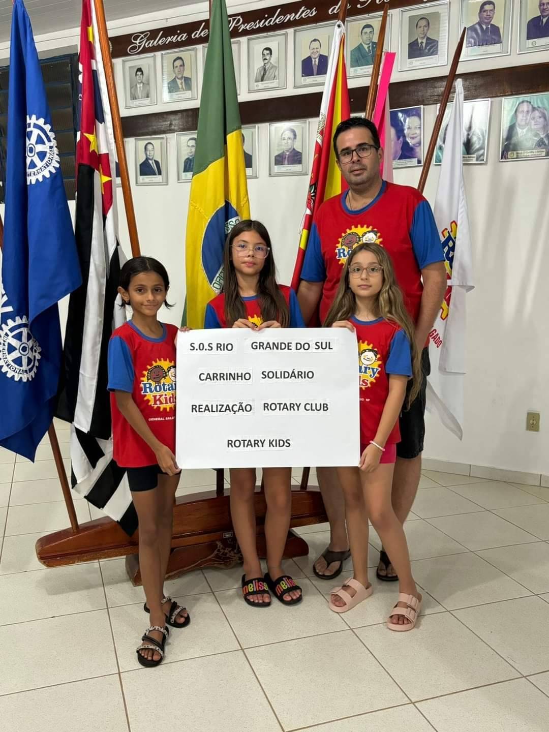 Família Rotária de General Salgado Realiza Campanha de Arrecadação às Vítimas do Rio Grande do Sul