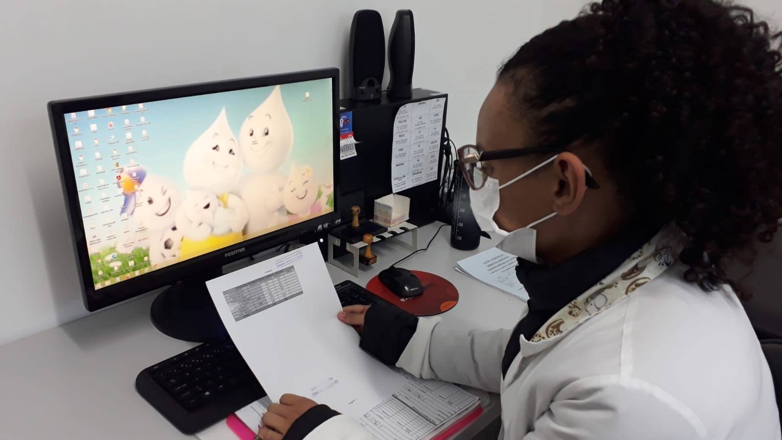 RC CAMPOS GERAIS INCENTIVA VACINAÇÃO EM UBS OTTONIEL PIMENTEL DOS SANTOS