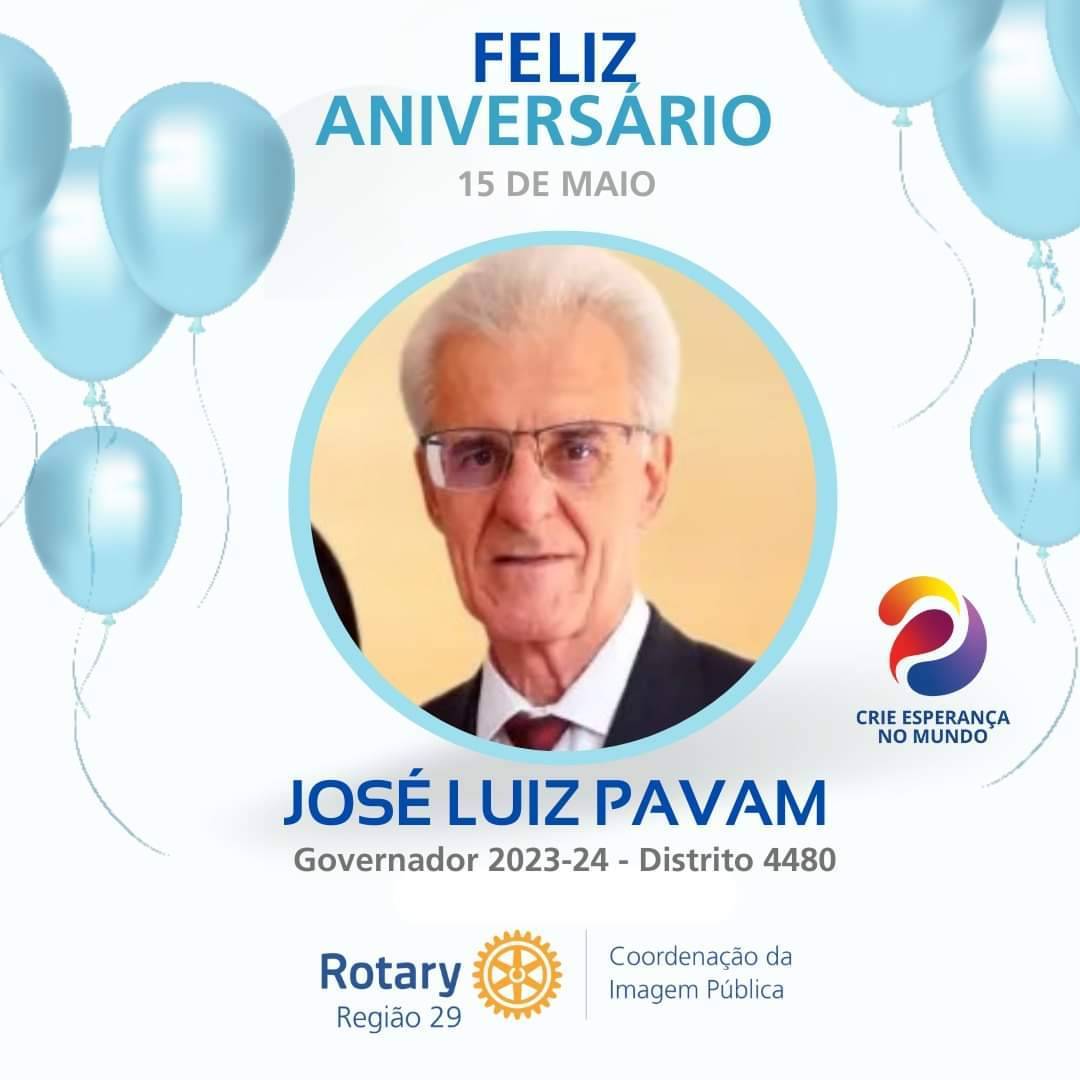 Feliz Aniversário Governador Pavam 
