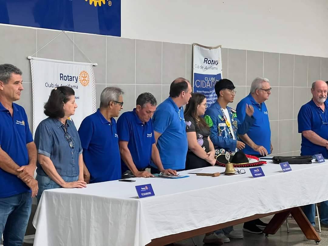 Despedida de Intercambiário em Auriflama 