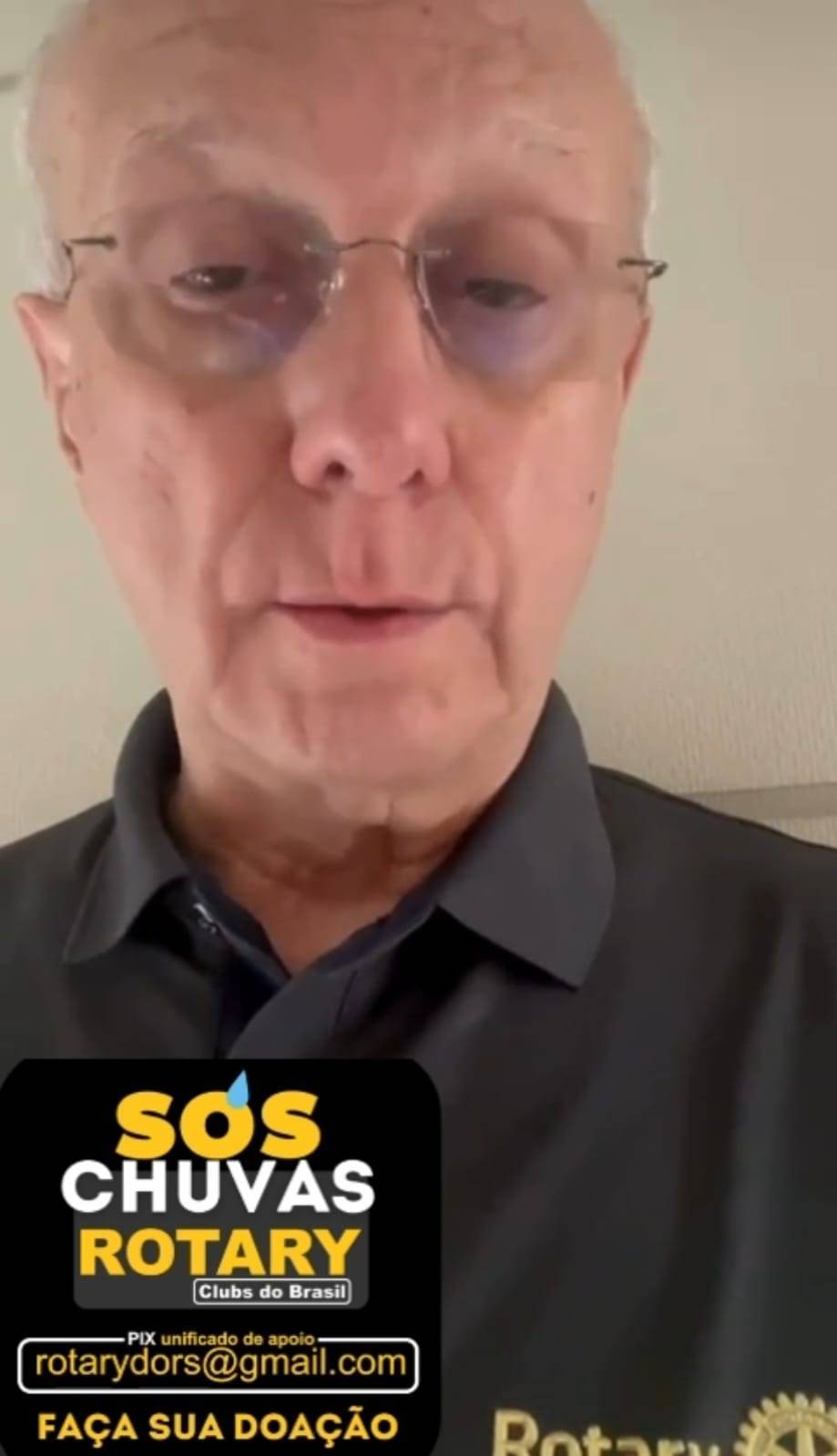 Mensagem de Mário César de Camargo