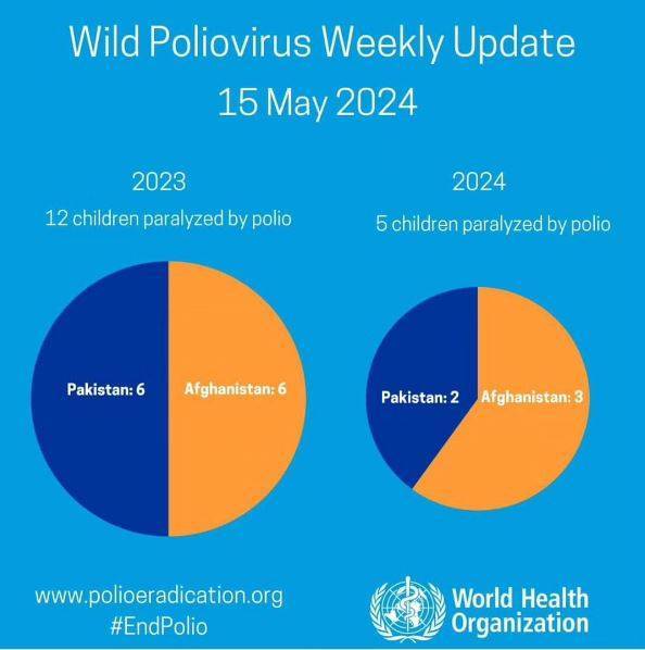 Atualização dos Números da Poliomielite no Mundo