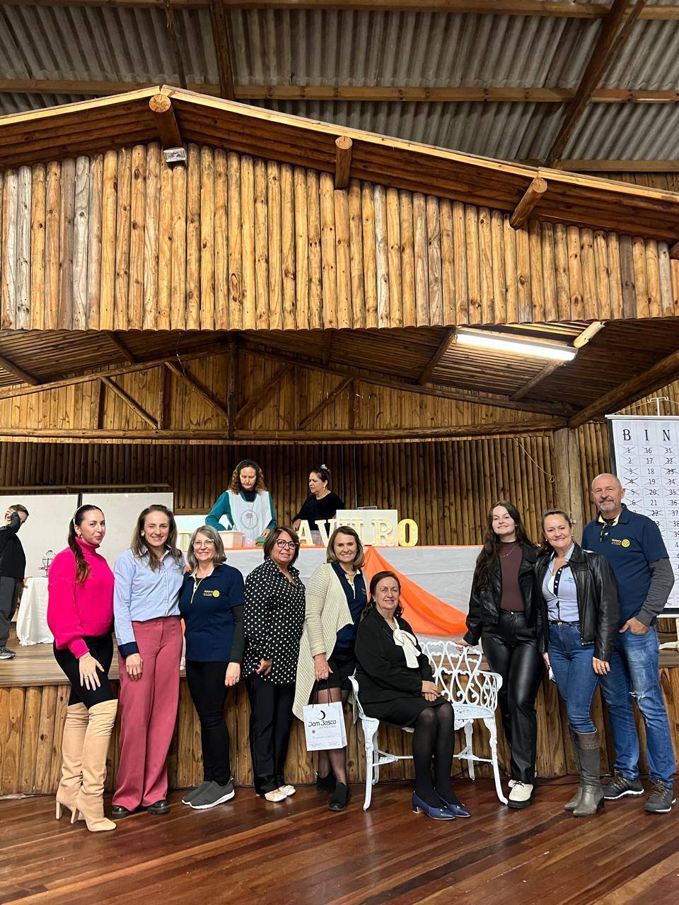 Participação no Chá da AVHRO