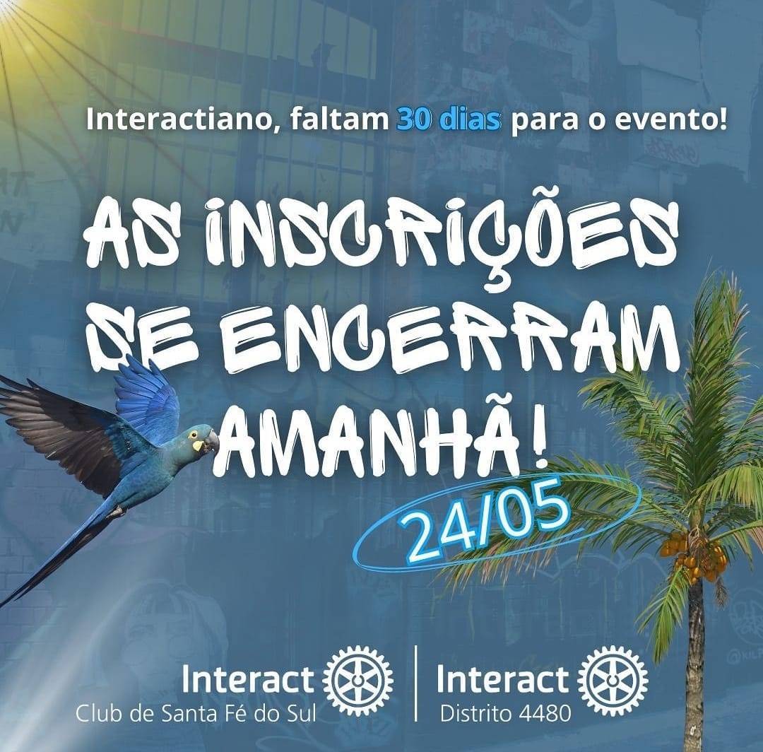 Encerrando as Inscrições do XXXI CODIC