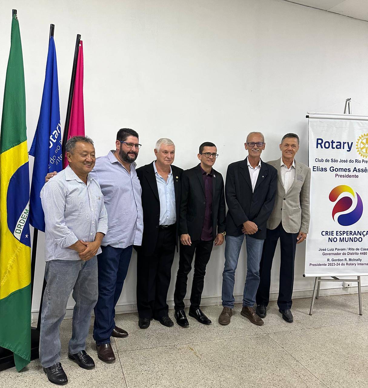 Novos Empossados no Rotary Club de São José do Rio Preto - Sul